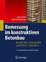 Bemessung im konstruktiven Betonbau: Nach DIN 1045-1 (Fassung 2008) und EN 1992-1-1 3540706372 Book Cover