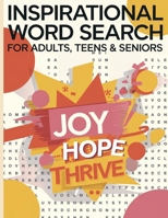 Inspirational Word Search Book for Adults, Seniors: Large Print 1000+ Word Search Book, 2025 Edition 1972538764 Book Cover
