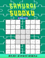 Samurai sudoku Vol. 1: 100 Adult samurai Puzzles Activity Book to Keep Your Brain Young. and hours of pure fun . B08NJPWVBF Book Cover