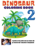 Dinosaur Coloring Book 2 B0C2RX8Q8X Book Cover