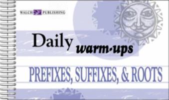 DAILY WARM UPS PREFIXES SUFFIX 0825149606 Book Cover