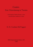 Castro: Eine Ortsw�stung in Tuszien. Arch�ologische Feldforschungen in einer mittelalterlichen Stadtruine in Italien 086054334X Book Cover