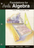 Foundations for Algebra: Year 1 1931287015 Book Cover