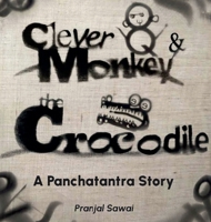 Clever Monkey & The Crocodile B0FP1TZ59V Book Cover