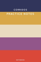 Corridos Practice Notes: Cute Stripped Autumn Themed Dancing Notebook for Serious Dance Lovers - 6x9 100 Pages Journal 1705867189 Book Cover