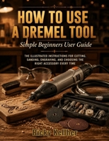 How to Use A Dremel Tool: Simple Beginners User Guide: The Illustrated Instructions for Cutting, Sanding, Engraving, and Choosing the Right Accessory Every Time B0HBNBYQQR Book Cover