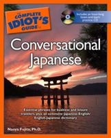 The Complete Idiot's Guide to Conversational Japanese with CD-ROM 0028641795 Book Cover