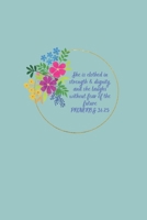 Proverbs 31:25: MONTHLY PLANNER 171135516X Book Cover