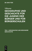 Geographie und besondre Geschichte 3112674251 Book Cover