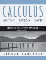 Student Solutions Manual to accompany Calculus Late Transcendentals Single Variable 1118173821 Book Cover