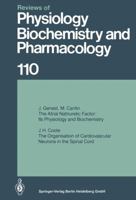 Reviews of Physiology, Biochemistry and Pharmacology, Volume 110 3662310481 Book Cover