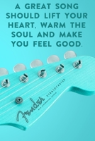 A great song should lift your he soul and make you feel good: Lined Notebook / Journal Gift, 100 Pages, 6x9, Soft Cover, Matte Finish Inspirational Quotes Journal, Notebook, Diary, Composition Book 1676968776 Book Cover