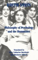 Philosophy of Psychology and the Humanities 0935216731 Book Cover