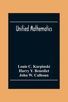 Unified Mathematics 9354304346 Book Cover