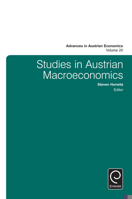 Studies in Austrian Macroeconomics 1786352745 Book Cover