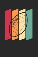 American Football Notizbuch: American Football Notizbuch f�r Liebhaber / Notizheft / Notizblock A5 (6x9in) Dotted Notebook / Punkteraster / 120 gepunktete Seiten 1677294485 Book Cover