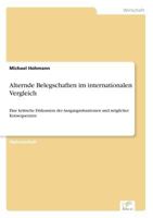 Alternde Belegschaften Im Internationalen Vergleich 3832497080 Book Cover