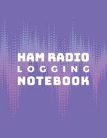 Ham Radio Logging Notebook: Logbook for Ham Radio Operators; Amateur Ham Radio Station Log Book; Radio-Wave Frequency & Power Test Logbook; Ham Radio ... Callsign Signal Wave Testing Log Diary 1692280090 Book Cover