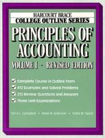 Principles of Accounting (Harcourt Brace Jovanovich College Outline Series) 0156016516 Book Cover