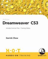 Adobe Dreamweaver CS3 Hands-On Training 0321509854 Book Cover