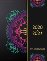 5 Year Planner 2020 - 2024: Rare Floral 5 Year Planner Calendar Book 2020-2024 Size 8.5 x 11 Inch, 60 Months Calendar, 5 Year Appointment Calendar, Business Planners, Agenda Schedule Organizer Logbook 1702170144 Book Cover