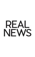 Real News: Real News Not Fake News Network Notebook - Kindness Is Everything Black Lives Love Is Love Great Political Doodle Diary Book Gift For People Who Love The Truth For Human Kind 1070802735 Book Cover