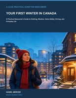 Your First Winter in Canada: A Practical Newcomer's Guide to Clothing, Weather, Home Safety, Driving, and Everyday Life B0HG91K5ZJ Book Cover