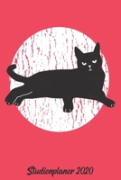 Studienplaner 2020: Kalender DIN A5 2020 1 Tag = 1 Seite mit gro�em Tagesplaner und gro�artiger �bersicht. Monats�bersicht, Erinnerung und Notizen in diesem Kalenderbuch. Katzenmama Katze Miau Mietze  1677647000 Book Cover