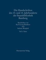 Die Handschriften Des 13. Und 14. Jahrhunderts Der Staatsbibliothek Bamberg Mit Nachtragen Von Handschriften Und Fragmenten Des 10. Bis 12. Jahrhunder 344710466X Book Cover