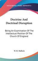 Doctrine and Doctrinal Disruption 1141179156 Book Cover