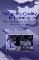 Promoting Quality in Learning: Does England Have the Answer? 0304706841 Book Cover