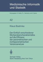 Der Einfluss Verschiedener Stichprobencharakteristika Auf Die Effizienz Der Parametrischen Und Nichtparametrischen Varianzanalyse 3540126740 Book Cover