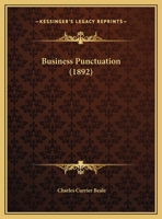Business Punctuation 052659277X Book Cover