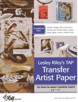 Leslie Riley's Tap Transfer Artist Paper Class Room Pack: 100 Iron-On Image Transfer Sheets - 8.5" X 11" 1607053845 Book Cover