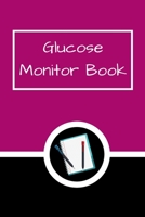 Glucose Monitor Book: Blood Sugar Log Book. Daily (One Year) Glucose Tracker 1713431785 Book Cover