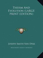 Theism And Evolution 1117902307 Book Cover
