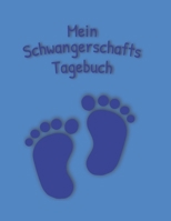 Mein Schwangerschafts Tagebuch: A4 Persönliches Schwangerschaftstagebuch mit Platz für Gedanken, Fotos & Skizzen zum selber Eintragen & Mood Tracker zum Ausfüllen I Für werdende Mamis (German Edition) 1691792969 Book Cover