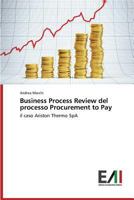 Business Process Review del Processo Procurement to Pay 3639479874 Book Cover