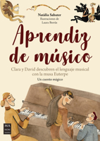 Aprendiz de música: Clara y David descubren el lenguaje musical con la musa Euterpe 8418703296 Book Cover
