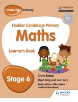 Hodder Cambridge Primary Maths Learner's Book 6 1471884422 Book Cover