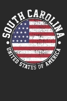 Notebook: South Carolina Dot Grid 6x9 120 Pages 1699079153 Book Cover