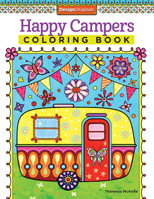 Happy Campers Coloring Book 1574219650 Book Cover
