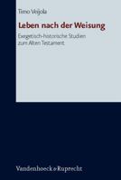Leben Nach Der Weisung: Exegetisch-Historische Studien Zum Alten Testament 3525530870 Book Cover