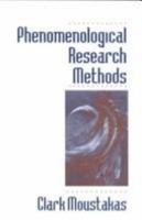 Phenomenological Research Methods 0803957998 Book Cover