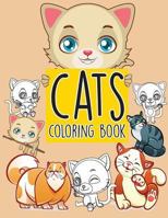 Cats: Coloring Book 1544613423 Book Cover