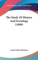 The Study of History and Sociology 1120040841 Book Cover