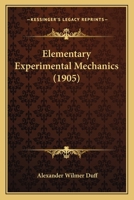 Elementary Experimental Mechanics 1021771414 Book Cover