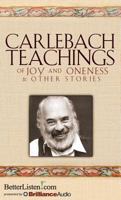 Carlebach Teachings of Joy and Oneness  Other Stories 1480574104 Book Cover