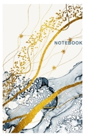 Notebook: Unruled/Unlined/Plain Notebook - (5 x 8 inches) Large - 100 Pages - Marble 1692508520 Book Cover