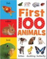 First 100 Animals: Mini Board Book 1848799659 Book Cover
